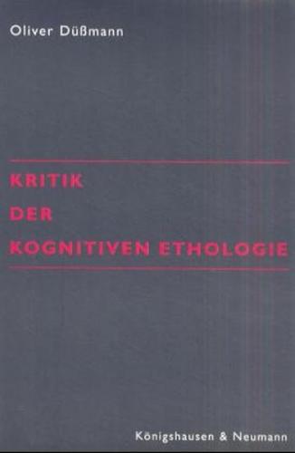 Kritik der Kognitiven Ethologie 