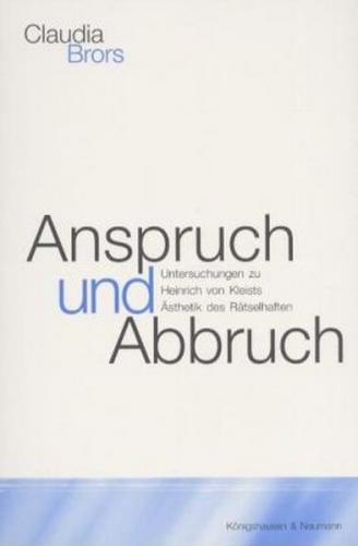 Anspruch und Abbruch 