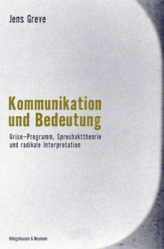 Kommunikation und Bedeutung 