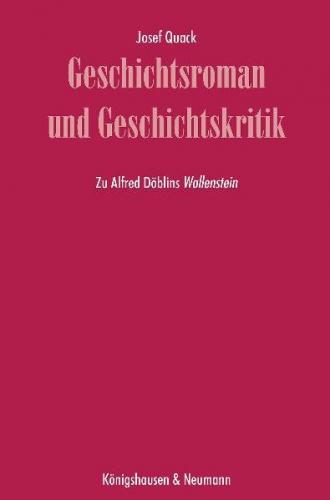 Geschichtsroman und Geschichtskritik 