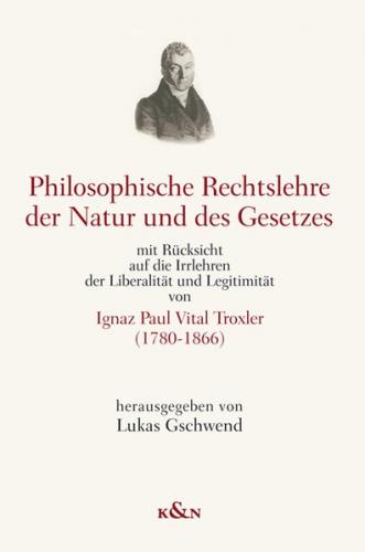 Philosophische Rechtslehre der Natur und des Gesetzes 