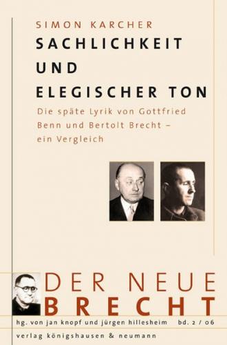 Sachlichkeit und elegischer Ton 