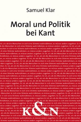 Moral und Politik bei Kant 