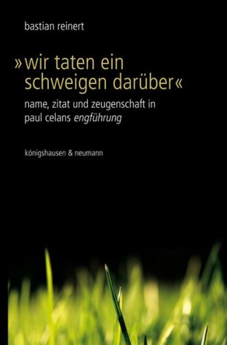 "Wir taten ein Schweigen darüber" 