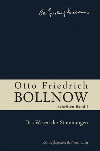 Otto Friedrich Bollnow: Schriften 