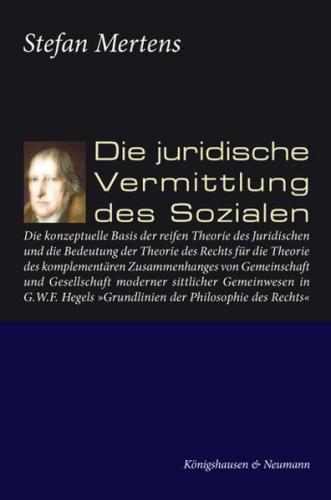 Die juridische Vermittlung des Sozialen 