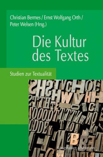 Die Kultur des Textes 