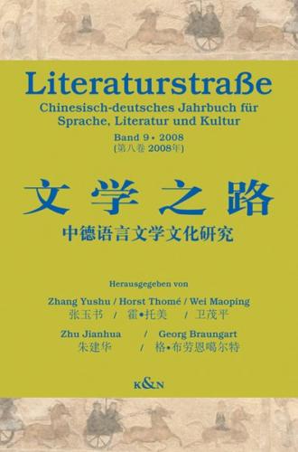 Chinesisch-deutsches Jahrbuch für Sprache, Literatur und Kultur / Literaturstraße 9 