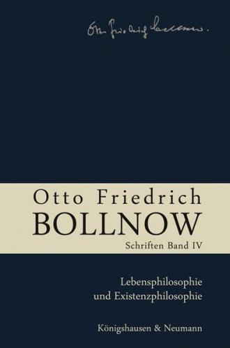 Otto Friedrich Bollnow: Schriften 