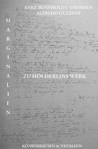 Marginalien zu Hölderlins Werk 