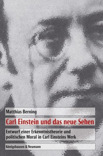 Carl Einstein und das neue Sehen 