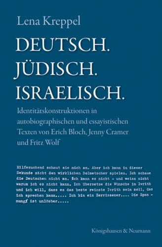 Deutsch. Jüdisch. Israelisch. 