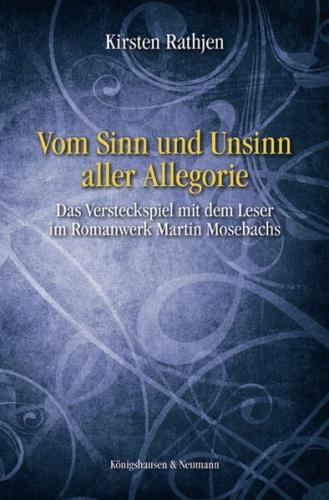 Vom Sinn und Unsinn aller Allegorie 