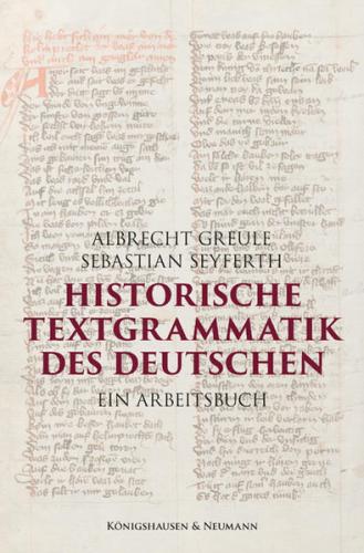 Historische Textgrammatik des Deutschen (Ebook - pdf) 