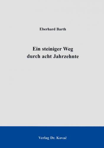 Ein steiniger Weg durch acht Jahrzehnte 