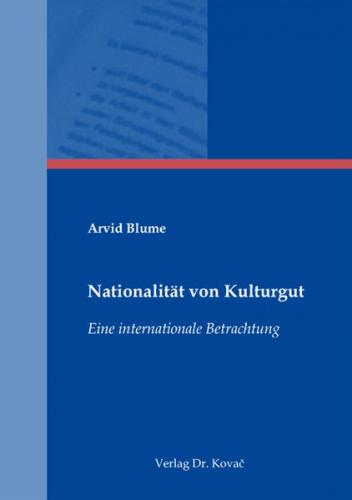 Nationalität von Kulturgut 