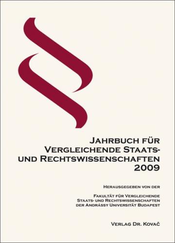 Jahrbuch für Vergleichende Staats- und Rechtswissenschaften 2009 