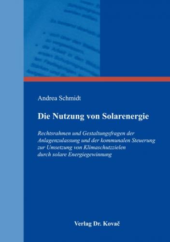 Die Nutzung von Solarenergie 