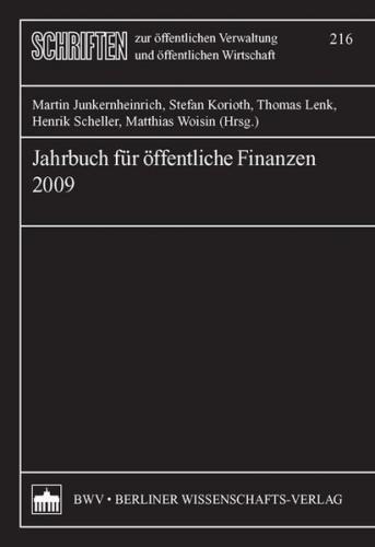 Jahrbuch für öffentliche Finanzen (2009) 