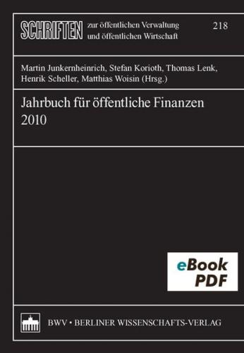 Jahrbuch für öffentliche Finanzen 2010 (Ebook - pdf) 
