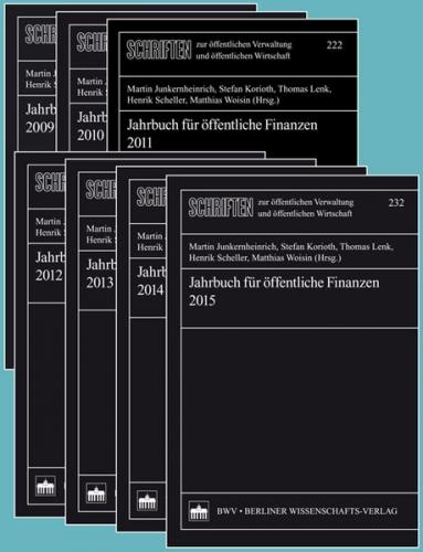 Jahrbuch für öffentliche Finanzen 2009-2015 