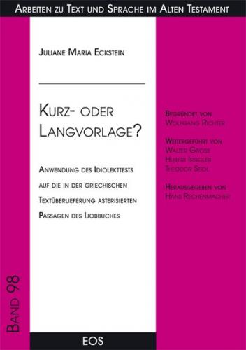 Kurz- oder Langvorlage? 