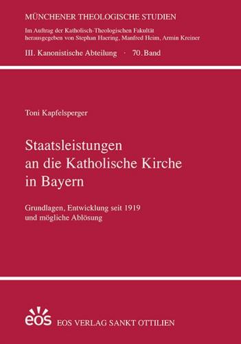 Staatsleistungen an die Katholische Kirche in Bayern 