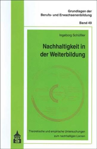 Nachhaltigkeit in der Weiterbildung 