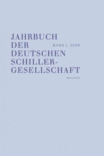 Jahrbuch der Deutschen Schillergesellschaft 