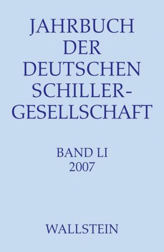 Jahrbuch der Deutschen Schillergesellschaft 