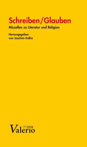 Schreiben / Glauben 