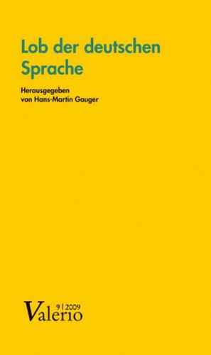 Lob der deutschen Sprache 