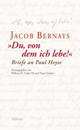 »Du, von dem ich lebe!« 