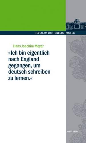 »Ich bin eigentlich nach England gegangen, um deutsch schreiben zu lernen« 