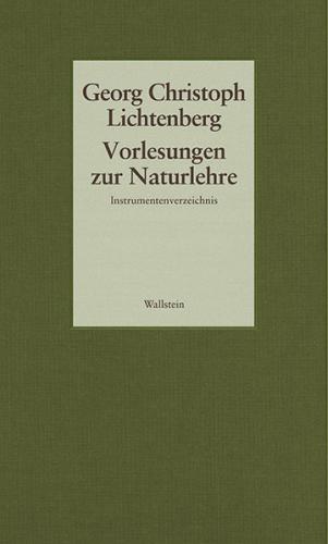 Vorlesungen zur Naturlehre 