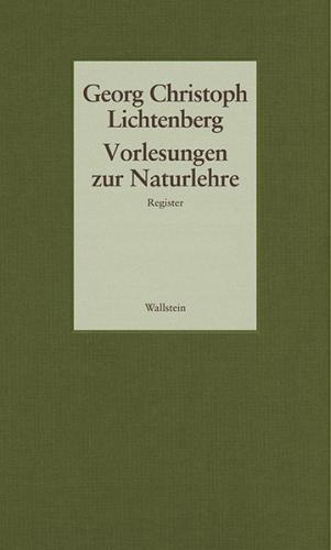 Vorlesungen zur Naturlehre 