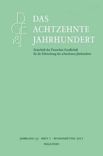Das achtzehnte Jahrhundert 35/1 
