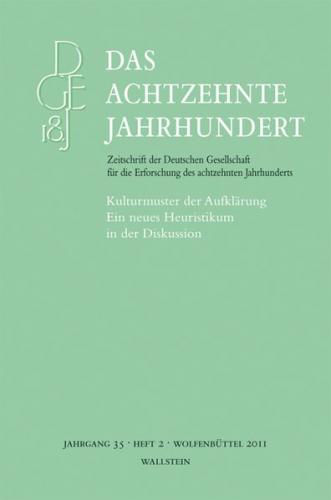 Kulturmuster der Aufklärung 