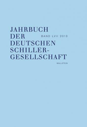 Jahrbuch der Deutschen Schillergesellschaft 