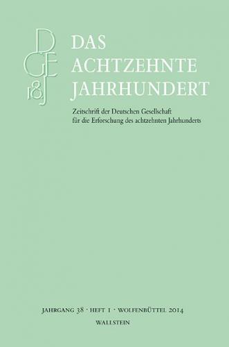 Das achtzehnte Jahrhundert 38/1 