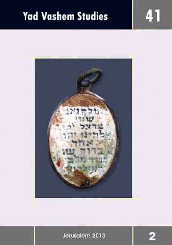 Yad Vashem Studies 41.2 