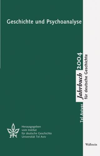 Tel Aviver Jahrbuch für deutsche Geschichte / Geschichte und Psychoanalyse (Ebook - pdf) 