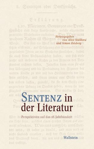 Sentenz in der Literatur 
