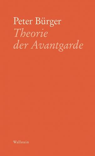 Theorie der Avantgarde 