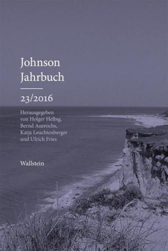 Johnson-Jahrbuch 23/2016 