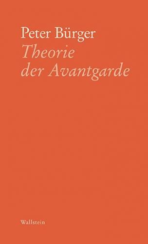 Theorie der Avantgarde 