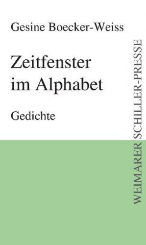 Zeitfenster im Alphabet 