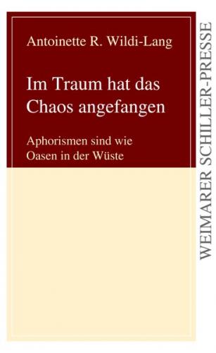 Im Traum hat das Chaos angefangen 