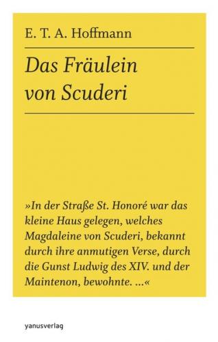 Das Fräulein von Scuderi 
