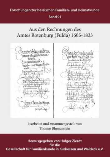 Aus den Rechnungen des Amtes Rotenburg (Fulda) 
